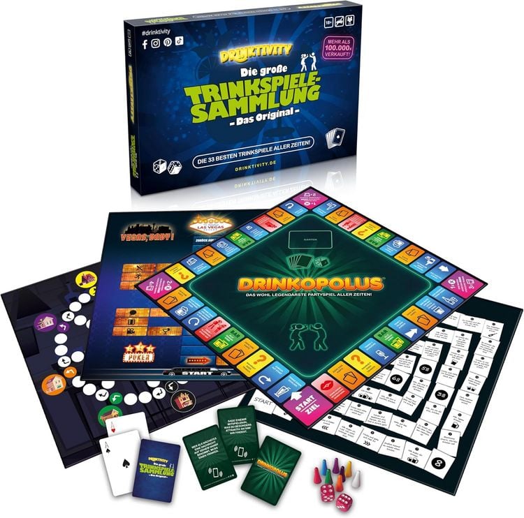 Produktbild: Drinktivity - Die gro&szlig;e Trinkspielesammlung