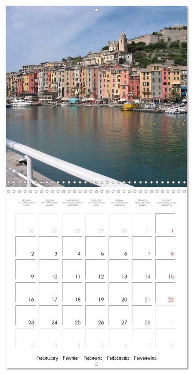 Produktbild: Cinque Terre - The Five Lands of Liguria (Wall Calendar 2026 12 &times; 12 Inch) CALVENDO 12 Month Wall Calendar