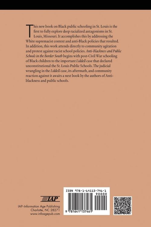 Produktbild: Anti-Blackness and Public Schools in the Border South