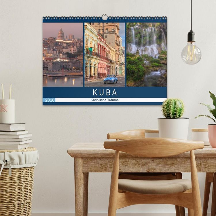 Produktbild: Kuba, karibische Tr&auml;ume (Wandkalender 2026 DIN A3 quer), CALVENDO Monatskalender