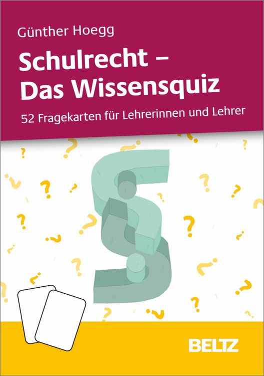 Produktbild: Schulrecht - Das Wissensquiz