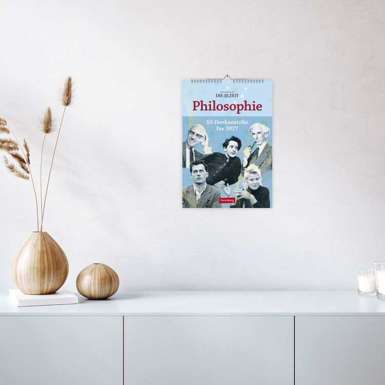 Produktbild: DIE ZEIT Philosophie Wochen-Kulturkalender 2027 - 53 Denkanst&ouml;&szlig;e f&uuml;r 2027