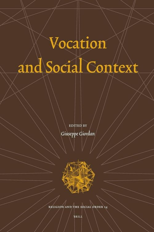 Produktbild: Vocation and Social Context
