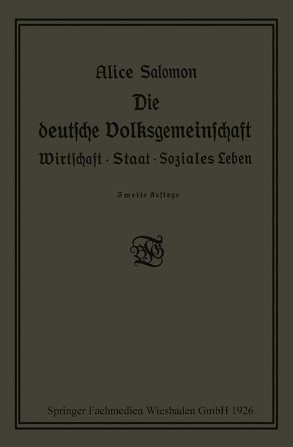 Produktbild: Die deutsche Volksgemeinschaft