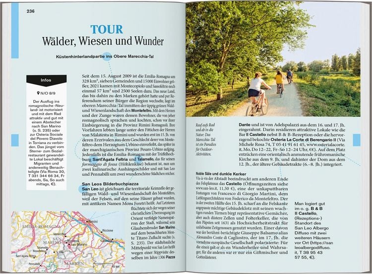 DUMONT Reise-Taschenbuch Reiseführer Emilia-Romagna