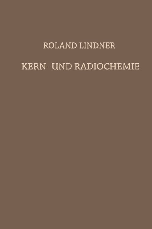 Produktbild: Kern- und Radiochemie