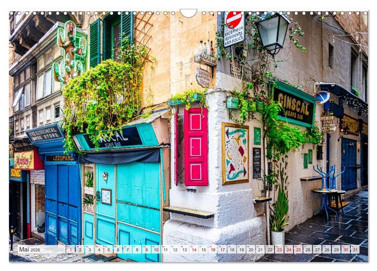 Produktbild: Malta, Comino & Gozo (Wandkalender 2026 DIN A3 quer), CALVENDO Monatskalender