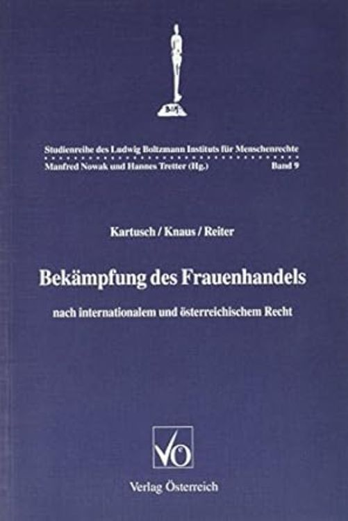 Produktbild: Bek&auml;mpfung des Frauenhandels