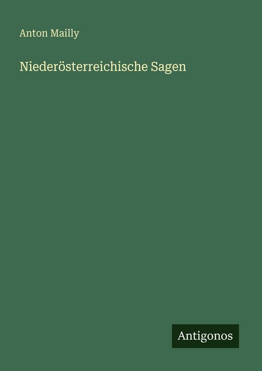 Produktbild: Nieder&ouml;sterreichische Sagen