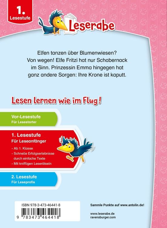 Produktbild: Leserabe Sonderausgaben - Magische Erstlesegeschichten von Elfen und Prinzessinnen