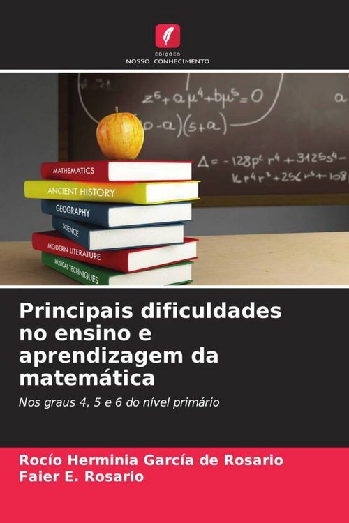 Produktbild: Principais dificuldades no ensino e aprendizagem da matem&aacute;tica