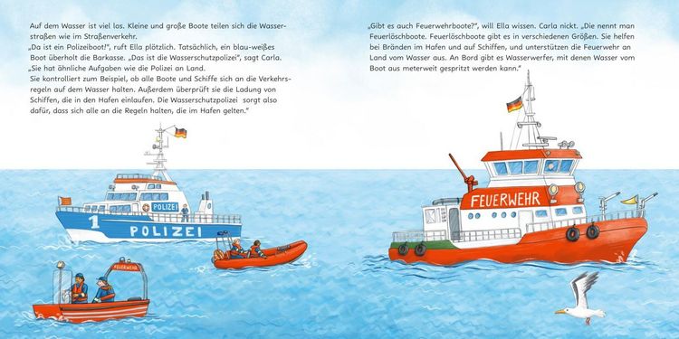 Produktbild: LESEMAUS 75: Gro&szlig;e und kleine Schiffe im Hafen