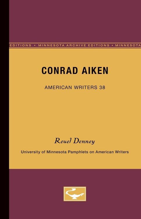 Produktbild: Conrad Aiken - American Writers 38