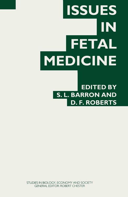 Produktbild: Issues in Fetal Medicine