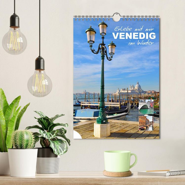 Produktbild: Erlebe mit mir Venedig im Winter (Wandkalender 2026 DIN A4 hoch), CALVENDO Monatskalender