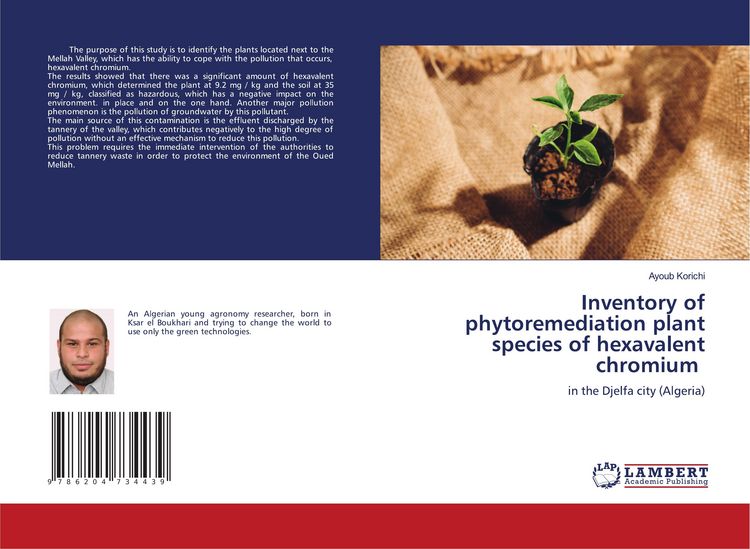 Produktbild: Inventory of phytoremediation plant species of hexavalent chromium