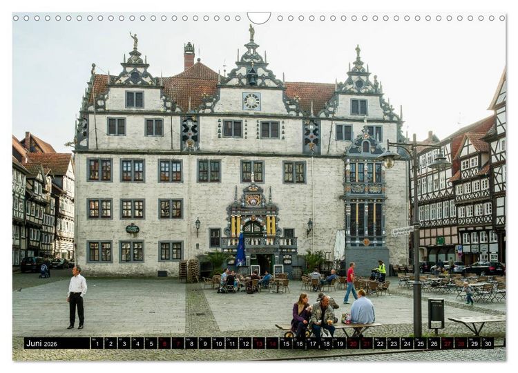 Produktbild: Hann. M&uuml;ndener Ansichten (Wandkalender 2026 DIN A3 quer), CALVENDO Monatskalender
