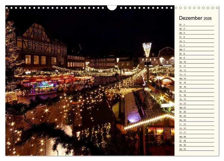 Produktbild: Der Harz - Sch&ouml;nstes Mittelgebirge Deutschlands (Wandkalender 2026 DIN A3 quer), CALVENDO Monatskalender