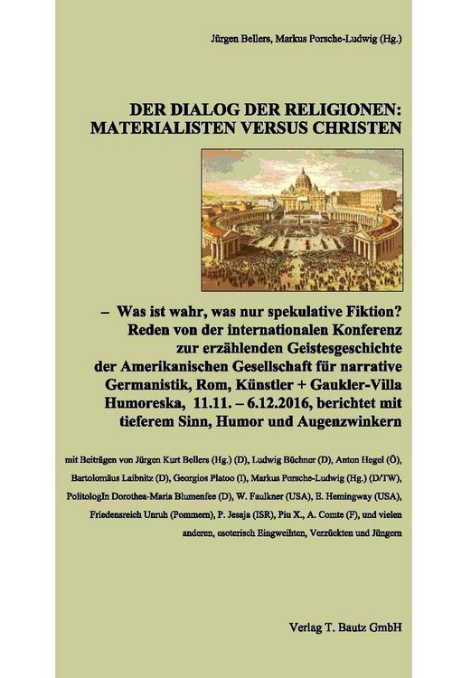 Produktbild: Der Dialog der Religionen: Materialisten versus Christen