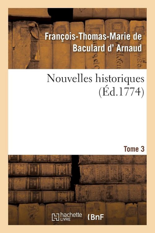 Produktbild: Nouvelles Historiques. Tome 3