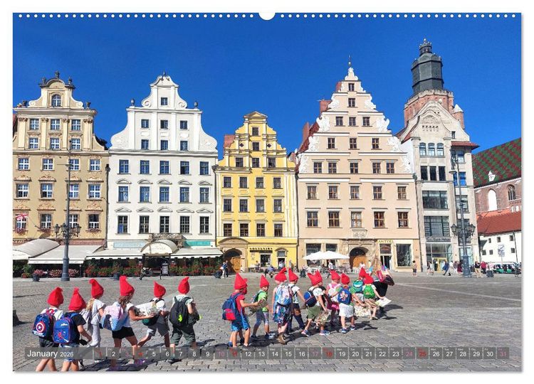 Produktbild: Highlights in Poland's South (High Quality Premium Wall Calendar 2026 DIN A2 landscape),CALVENDO 12 Month Wall Calendar