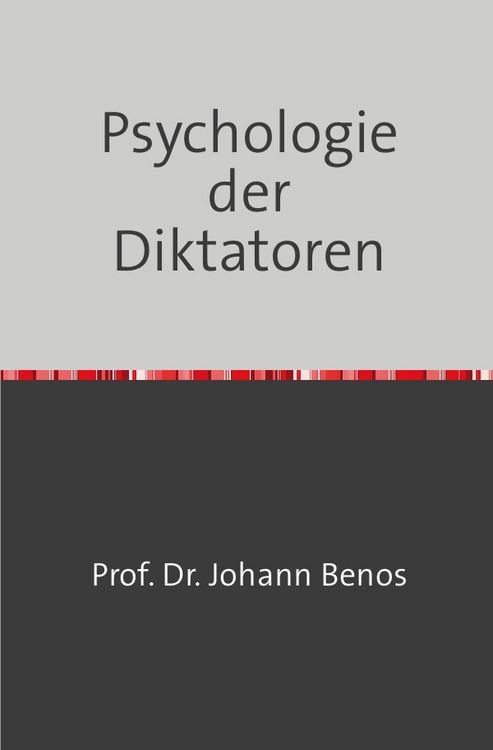Produktbild: Psychologie der Diktatoren