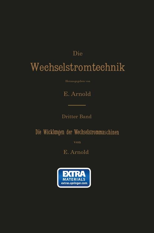 Produktbild: Die Wicklungen der Wechselstrommaschinen