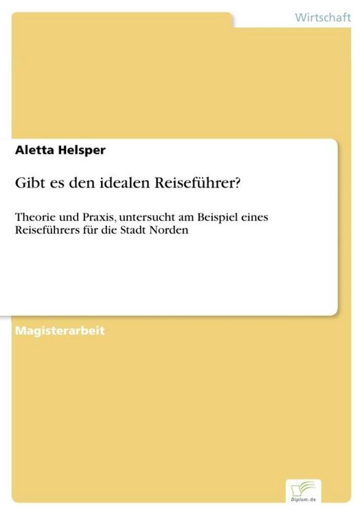Produktbild: Gibt es den idealen Reisef&uuml;hrer?