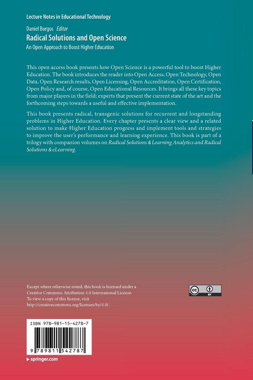 Produktbild: Radical Solutions and Open Science