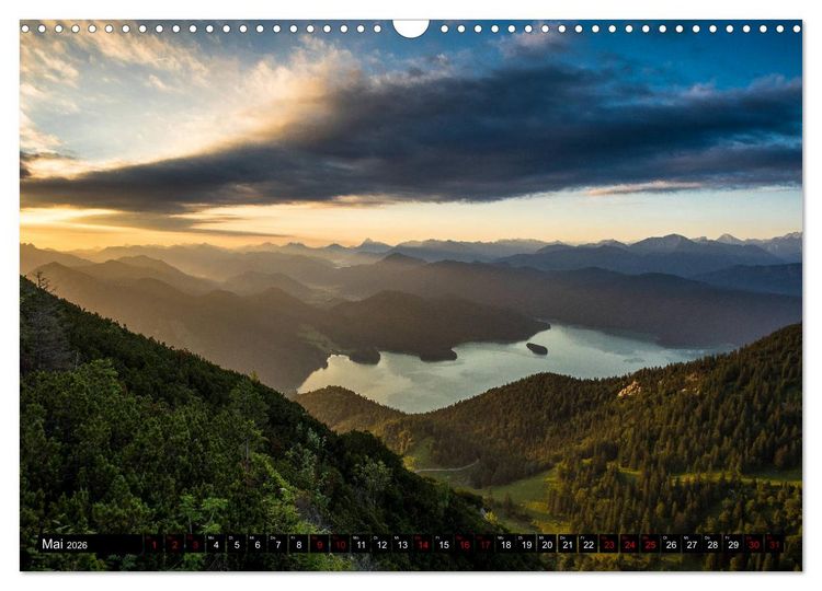 Produktbild: Traumhafte Alpen (Wandkalender 2026 DIN A3 quer), CALVENDO Monatskalender