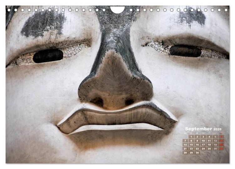 Produktbild: Thailands Buddhas (Wandkalender 2026 DIN A4 quer), CALVENDO Monatskalender