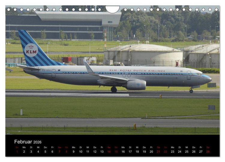 Produktbild: Im alten Glanz: Flugzeuge in Retro Livery (Wandkalender 2026 DIN A4 quer), CALVENDO Monatskalender