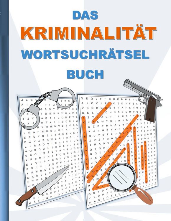 Produktbild: Das Kriminalit&auml;t Wortsuchr&auml;tsel Buch