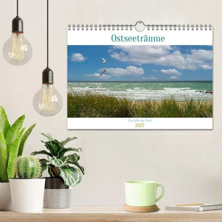 Produktbild: Ostseetr&auml;ume (Wandkalender 2027 DIN A4 quer), CALVENDO Monatskalender