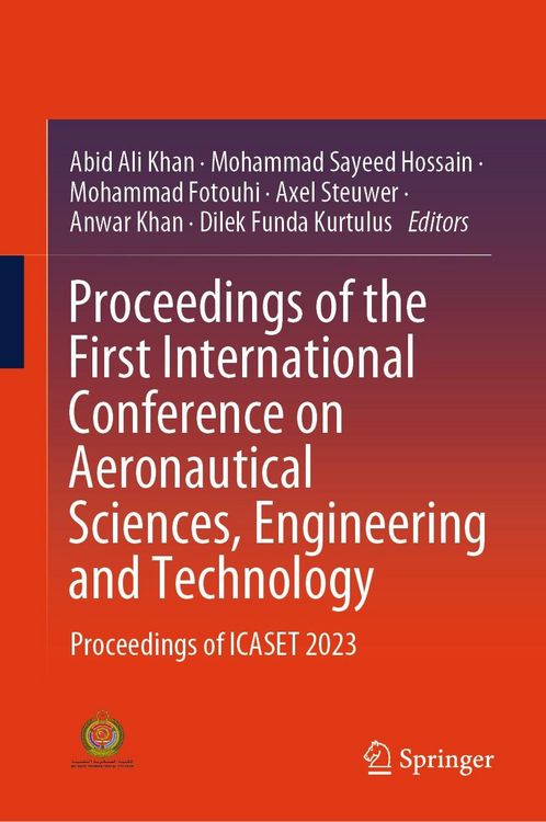 Produktbild: Proceedings of the First International Conference on Aeronautical Sciences, Engineering and Technology