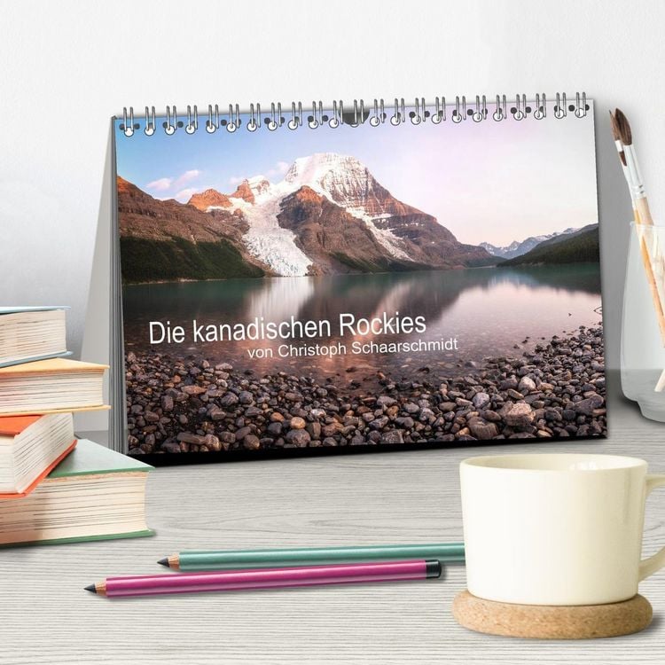 Produktbild: Die kanadischen Rockies (Tischkalender 2027 DIN A5 quer), CALVENDO Monatskalender