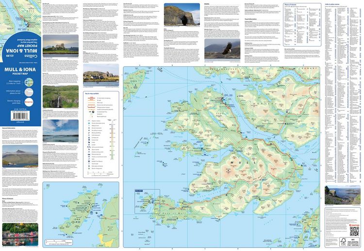 Produktbild: Mull and Iona Pocket Map