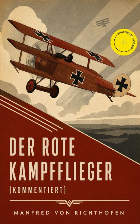 Produktbild: Der rote Kampfflieger (Kommentiert)