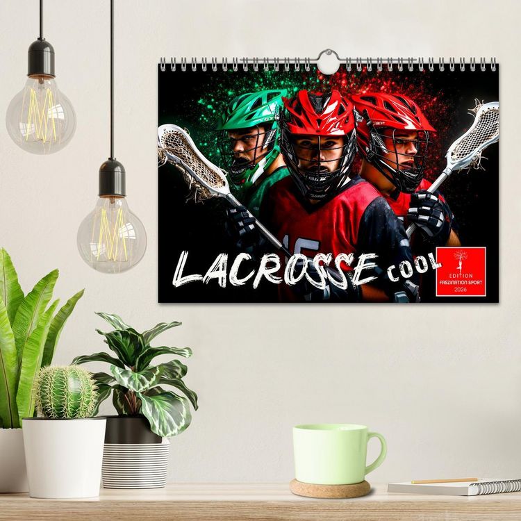 Produktbild: Lacrosse cool (Wandkalender 2026 DIN A4 quer), CALVENDO Monatskalender