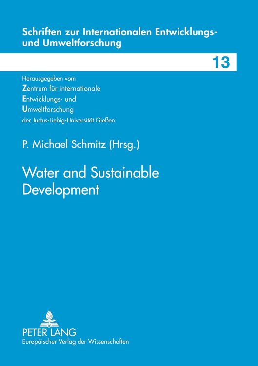 Produktbild: Water and Sustainable Development