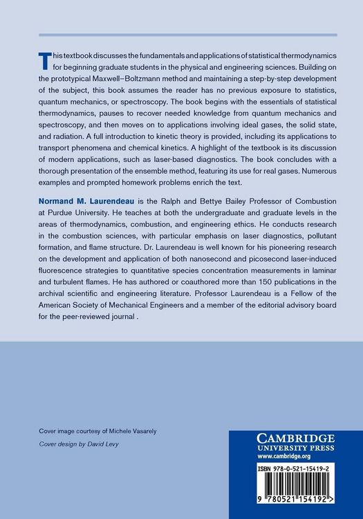 Produktbild: Statistical Thermodynamics