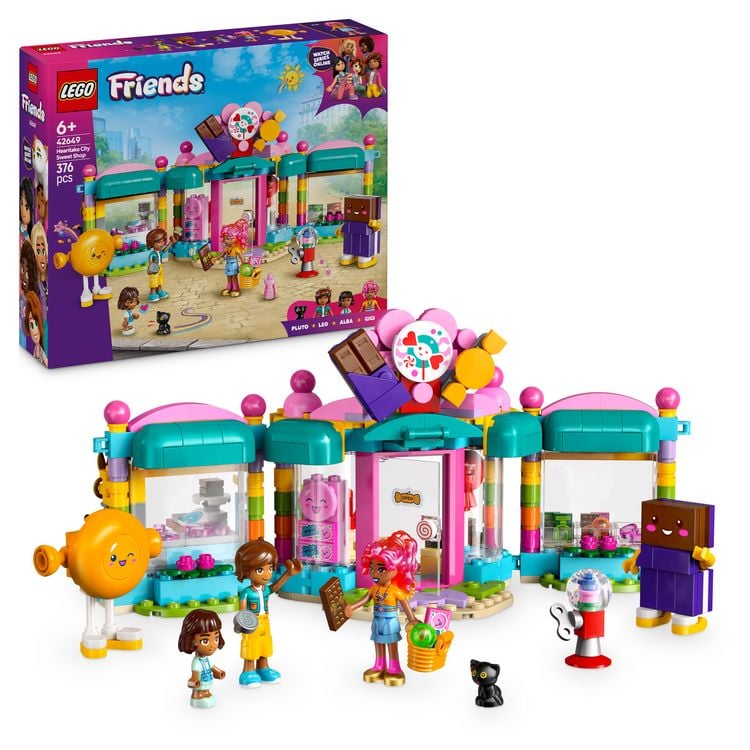 Produktbild: LEGO Friends 42649 Heartlake City S&uuml;&szlig;warenladen, Spielzeug mit Figuren