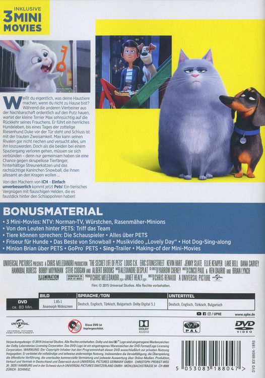 Produktbild: Pets (Illumination)