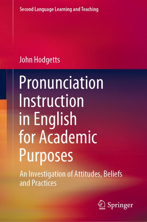 Produktbild: Pronunciation Instruction in English for Academic Purposes