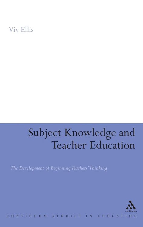 Produktbild: Subject Knowledge and Teacher Education