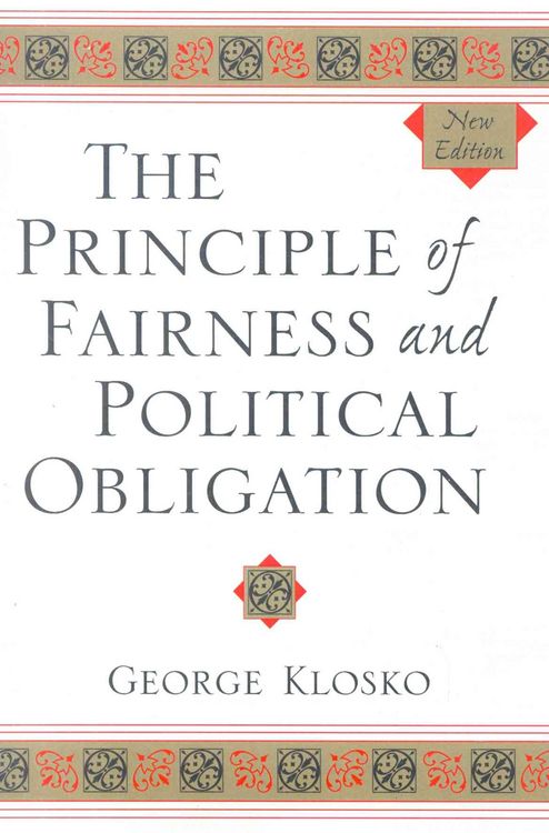 Produktbild: Principle of Fairness and Political Obligation