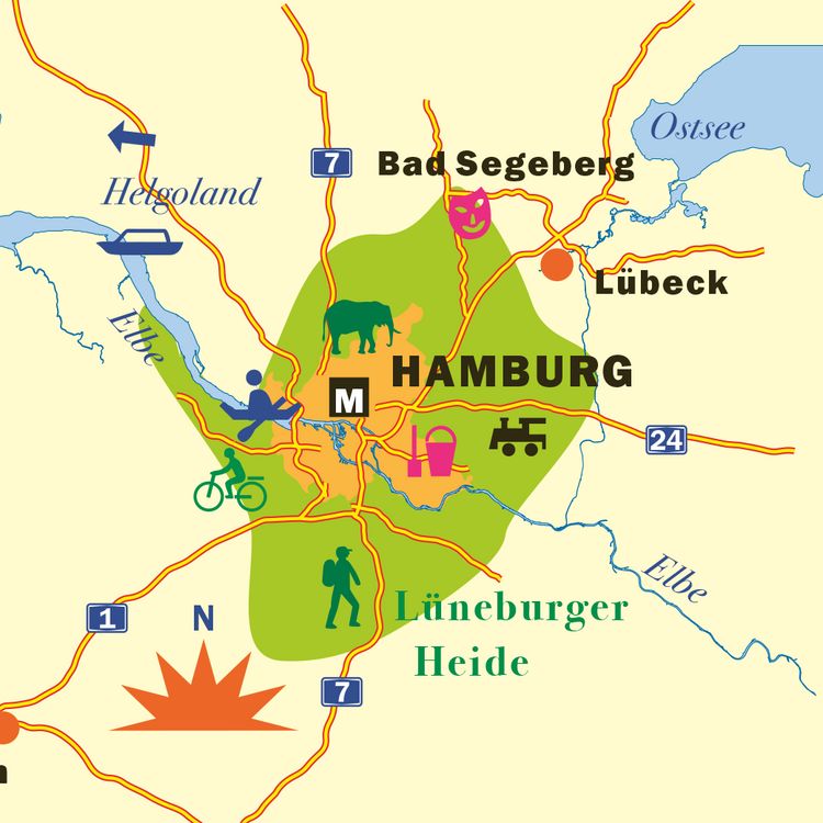Produktbild: Hamburg mit Kindern