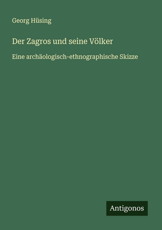 Produktbild: Der Zagros und seine V&ouml;lker