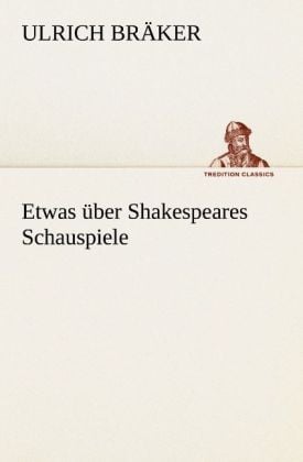 Produktbild: Etwas &uuml;ber Shakespeares Schauspiele