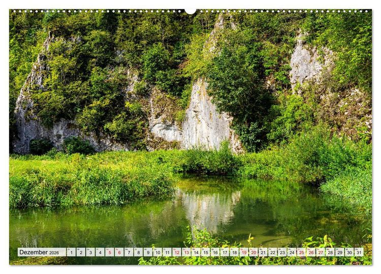 Produktbild: Unterwegs im Gro&szlig;en Lautertal (hochwertiger Premium Wandkalender 2026 DIN A2 quer), Kunstdruck in Hochglanz